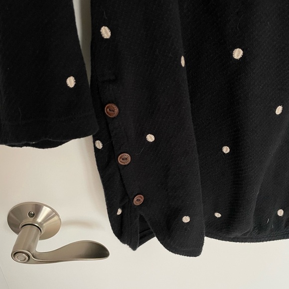 Fat Face 3/4 sleeve polka dot shirt, size 4 - Picture 2 of 5